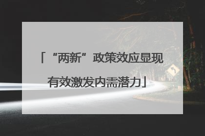“两新”政策效应显现 有效激发内需潜力