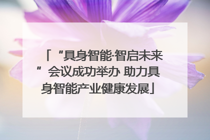 “具身智能·智启未来”会议成功举办 助力具身智能产业健康发展