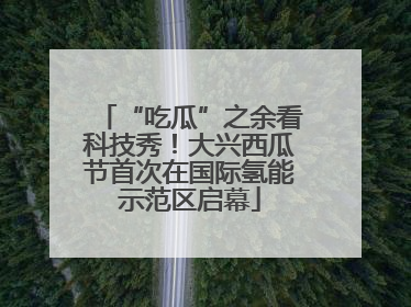 “吃瓜”之余看科技秀！大兴西瓜节首次在国际氢能示范区启幕