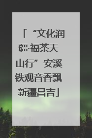 “文化润疆·福茶天山行”安溪铁观音香飘新疆昌吉
