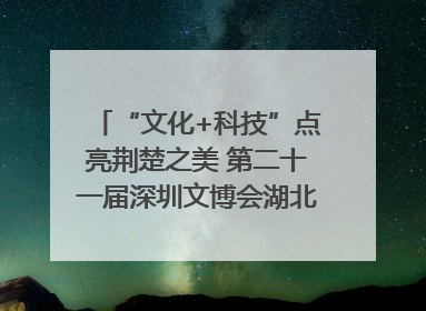 “文化+科技”点亮荆楚之美 第二十一届深圳文博会湖北馆抢“鲜”看