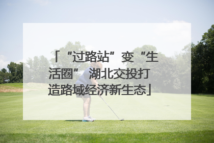 “过路站”变“生活圈” 湖北交投打造路域经济新生态