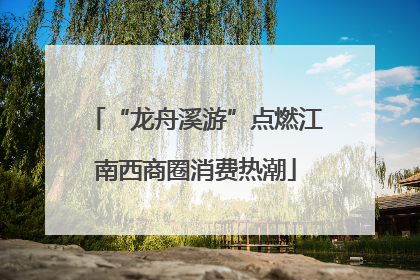 “龙舟溪游”点燃江南西商圈消费热潮