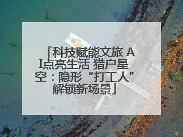 科技赋能文旅 AI点亮生活 猎户星空：隐形“打工人”解锁新场景