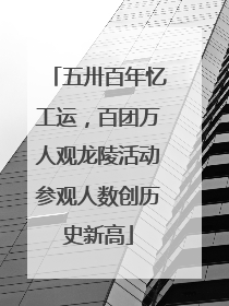五卅百年忆工运，百团万人观龙陵活动参观人数创历史新高