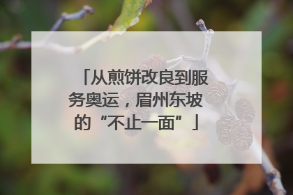 从煎饼改良到服务奥运，眉州东坡的“不止一面”