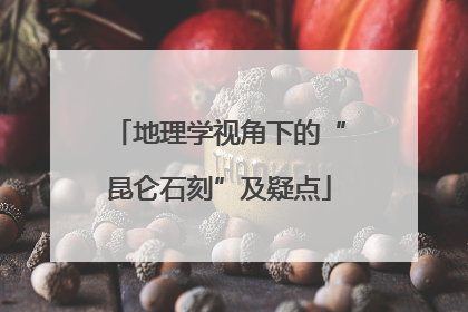 地理学视角下的“昆仑石刻”及疑点