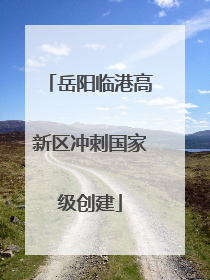 岳阳临港高新区冲刺国家级创建