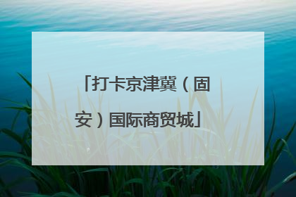 打卡京津冀（固安）国际商贸城