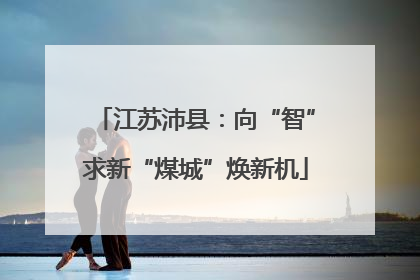 江苏沛县：向“智”求新“煤城”焕新机
