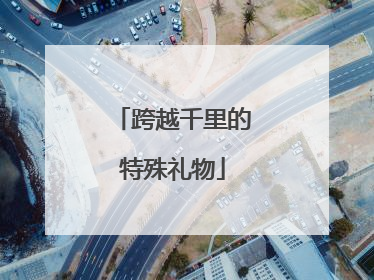 跨越千里的特殊礼物