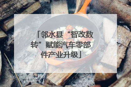 邻水县“智改数转”赋能汽车零部件产业升级
