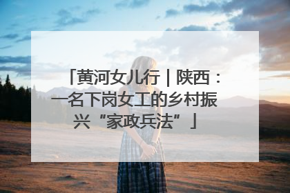 黄河女儿行｜陕西：一名下岗女工的乡村振兴“家政兵法”