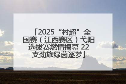 2025“村超”全国赛（江西赛区）弋阳选拔赛燃情揭幕 22支劲旅绿茵逐梦