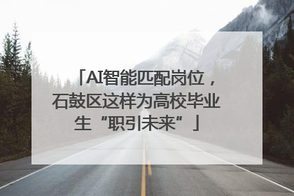 AI智能匹配岗位，石鼓区这样为高校毕业生“职引未来”